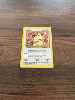 Pokemon Team Rocket Meowth #62/82 Common NM - Image 2