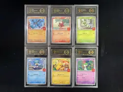 2023 Pokemon TCG JPN McDonald's Promo 020/M-P 021/M-P Pikachu APH 10 Lot*6 -WE64 - Image 1