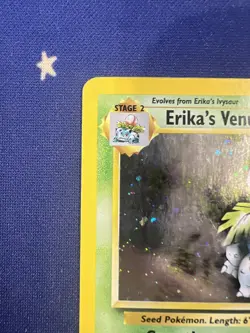 Pokemon TCG Erika's Venusaur Holo Rare Gym Challenge 4/132 Unlimited Vintage - Image 3