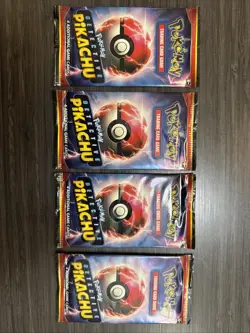 Pokemon Detective Pikachu Booster Packs (4) Sealed Unopened - Brand New - Image 2