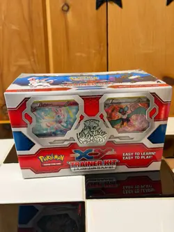 Pokemon TCG XY Trainer Kit Sylveon Noivern Promo Card Decks New Sealed 2014 - Image 2
