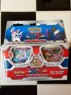 Pokemon TCG XY Trainer Kit Sylveon Noivern Promo Card Decks New Sealed 2014 - Image 4