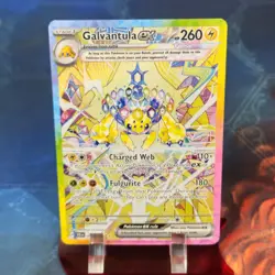 Galvantula ex 168/142 Sv07: Stellar Crown NM Holo Pokemon TCG - Image 1