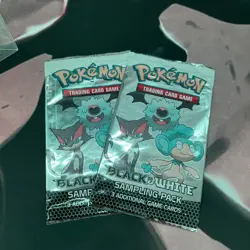 2 Pokemon Sampler Pack Black White Preview Factory Sealed - Image 1