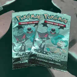 2 Pokemon Sampler Pack Black White Preview Factory Sealed - Image 2