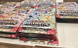 30 x Lot Pokemon Prismatic Evolutions Sealed New BOOSTER PACK IN HAND SHIPS ASAP - Image 2