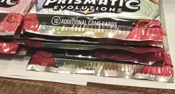 30 x Lot Pokemon Prismatic Evolutions Sealed New BOOSTER PACK IN HAND SHIPS ASAP - Image 3
