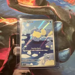Pokemon TCG Spheal 199/191 - Illustration Rare - SV08 Surging Sparks Holo MINT - Image 1