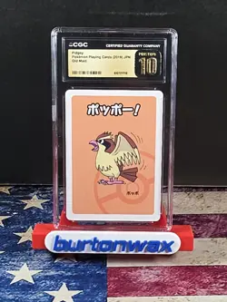 CGC 10 PRISTINE Pidgey Old Maid 2019 Japanese Pokemon Card - Image 1