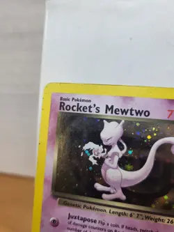 Pokemon English Rocket’s Mewtwo Holo Gym Challenge 14/132 Damaged - Image 2