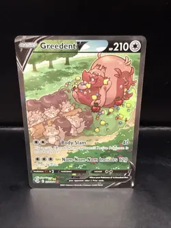 Pokemon Greedent V (Alternate Full Art) 257/264 Swsh08: Fusion Strike Holo - Image 1