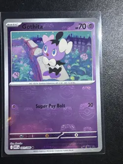 Gothita (Master Ball Pattern) 041/086 Sv: White Flare Holo Pokemon TCG - Image 1