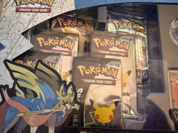 Pokemon TCG Celebrations Zacian Pikachu Deluxe Pin Collection NEW Sealed 820650809422 - Image 2