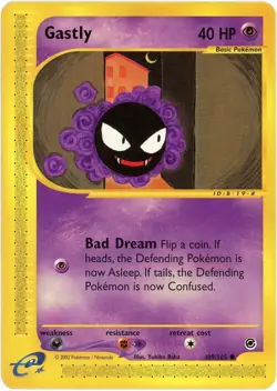 Gastly - 109 - Expedition (EX) 2002 - Pokemon - English - E-Reader - Image 1