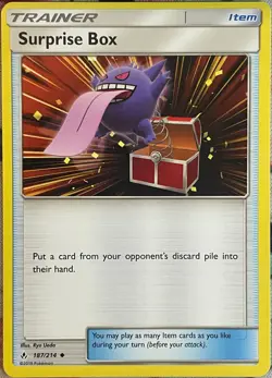 Surprise Box - 187/214 - Unbroken Bonds Pokemon 2019 - Image 1