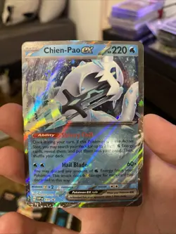 Chien-Pao EX #030 - Pokemon TCG - NM Foil - Scarlet & Violet Black Star Promo - Image 1