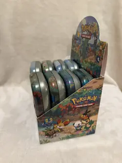 Pokemon Celebrations 25th Anniversary Mini Tin Full Set With Display Box - EMPTY 820650809378 - Image 4