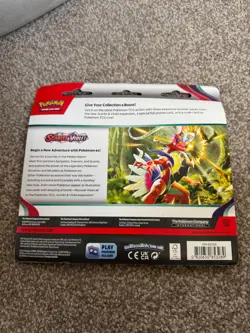 POKEMON - SCARLET & VIOLET BASE SET - Dondozo 3 Pack Blister BRAND NEW - Image 2