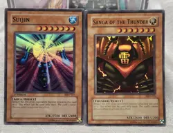 Yu-Gi-Oh 1996 1st Edition Suijin MRD-027 & Sanda Of The Thunder MRD-025 1996 - Image 1