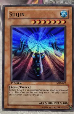 Yu-Gi-Oh 1996 1st Edition Suijin MRD-027 & Sanda Of The Thunder MRD-025 1996 - Image 2