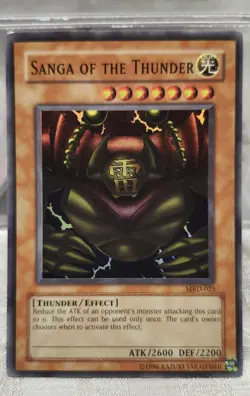 Yu-Gi-Oh 1996 1st Edition Suijin MRD-027 & Sanda Of The Thunder MRD-025 1996 - Image 4