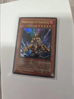 Manticore of Darkness IOC-067 - Ultra Rare - Lightly Played Unlimited YuGiOh! - Image 1