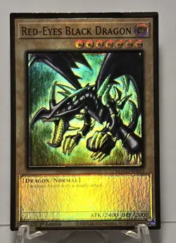 Red-Eyes Black Dragon MAGO-EN003 Ultra Gold Rare 1st Edition Yugioh TCG NM/M - Image 1