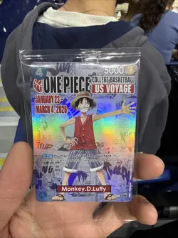 One Piece CCG Monkey.D.Luffy BVB x One Piece Match Day '25 - Image 1
