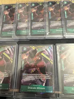 One Piece CCG Dracule Mihawk Sealed Promo ST12-003 Volume 4/ Lot of 10 - Image 3