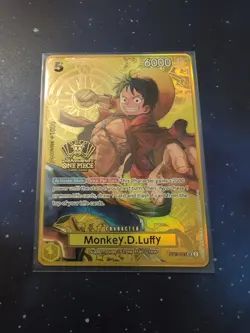 One Piece TCG English Monkey D Luffy (2nd Anniversary) ST13-015 Near Mint Foil - Image 1