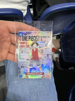 One Piece CCG Monkey.D.Luffy BVB x One Piece Match Day '25 ST13-003 - Image 1
