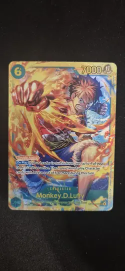 Monkey D Luffy SEC OP13-118 Carrying on His Will One Piece ENGLISH - Image 1