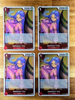 4x Nefeltari Vivi OP13-012 R | NM | Carrying On His Will | One Piece TCG | EN - Image 1