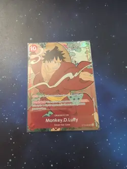 One Piece TCG English Monkey D Luffy ST10-006 (1st Anniversary) Near Mint Foil - Image 1