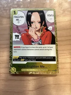 You'll Frighten Me... One Piece OP14 The Azure Sea's Seven Rare #118 - Image 1