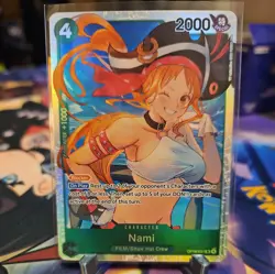 Nami OP14-031 Super Rare Foil The Azure Sea's Seven OP14-EB04 - Image 1