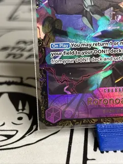 2025 ONE PIECE PROMO CHAMP 25-26 TOP 16 OP09-076 RORONOA ZORO SEALED! - Image 4