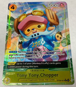ST29-007 Tony Tony Chopper C (Alt Art) Starter Deck29 Egghead One Piece TCG - Image 1