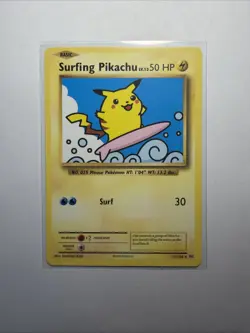 Pokemon Pikachu TCG Surfing Evolutions Card 111/108 Regular Secret Rare - Image 1