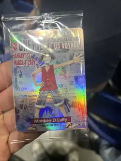 One Piece Luffy College Basketball US Voyage Trading Card Game - Image 1