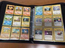 Huge Wotc Pokemon Binder Collection Lot Vintage 400 Card Lot Holos Rare Commons - Image 3