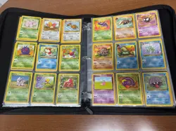 Huge Wotc Pokemon Binder Collection Lot Vintage 400 Card Lot Holos Rare Commons - Image 4