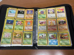 Huge Wotc Pokemon Binder Collection Lot Vintage 400 Card Lot Holos Rare Commons - Image 5