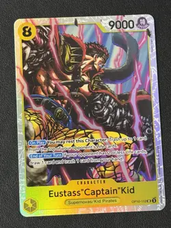 Eustass Captain Kid - OP10-112 SR Royal Blood - ONE PIECE Card Game - English - Image 1