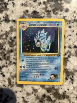 Pokemon Giovanni's Gyarados Gym Challenge Holo Card 5/132 - Image 1