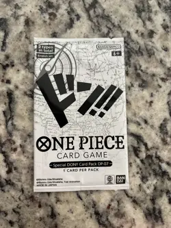 One Piece Special Don!! Card Pack Booster DP-07 - SEALED - OP-11 - Image 1