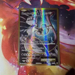 Pokemon TCG Mewtwo EX 103/108 Ultra Rare Holo Card Evolutions XY NM - Image 1