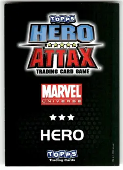 GAMBIT #64 2011 Topps Hero Attax Marvel Collectible Card - Image 2