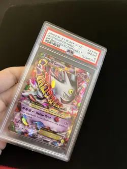 Mega Gengar EX XY166 PSA 8 NM-MINT Pokemon Card Rare English M Promo Full Art - Image 2