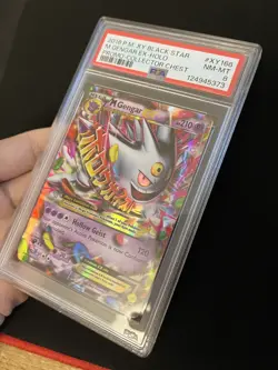 Mega Gengar EX XY166 PSA 8 NM-MINT Pokemon Card Rare English M Promo Full Art - Image 3